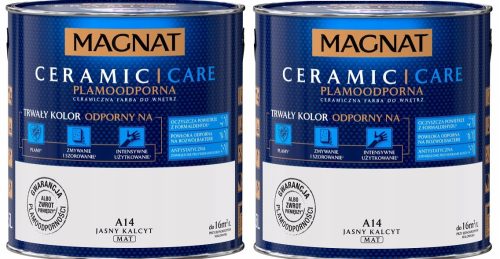 Керамична боя за стена Magnat 2,5 л Светъл Калцит А14 мат