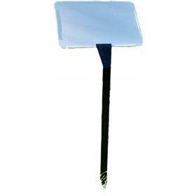    Свободностоящ плакет черен 161 х 46 см 20 бр.