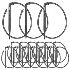    Капково напояване за саксии и тунели 25x пръчка за капково излъчване 50 см