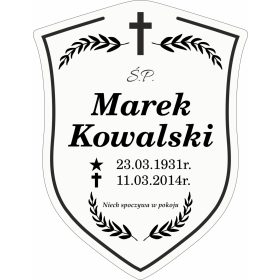   Надгробен кръст надгробна плоча 26х20