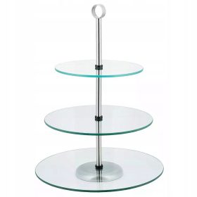   Поставка за торта, плодове - Kinghoff 1 въртяща се чиния 30 см