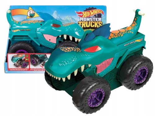  Кола Mattel Hot Wheels Car Eater Mega Wrex