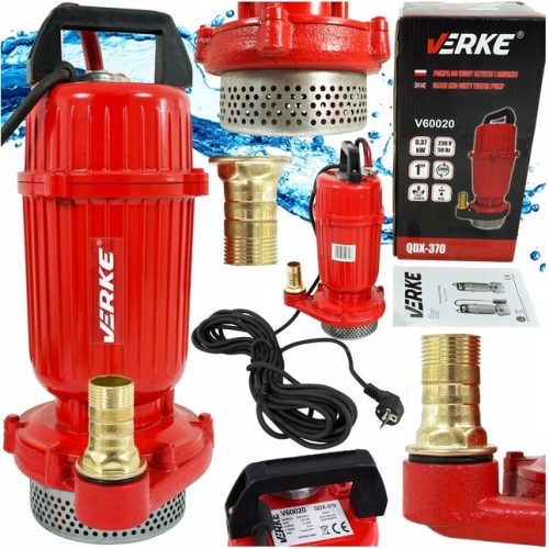  Потопяема помпа Verke 370 W 5000 л/ч