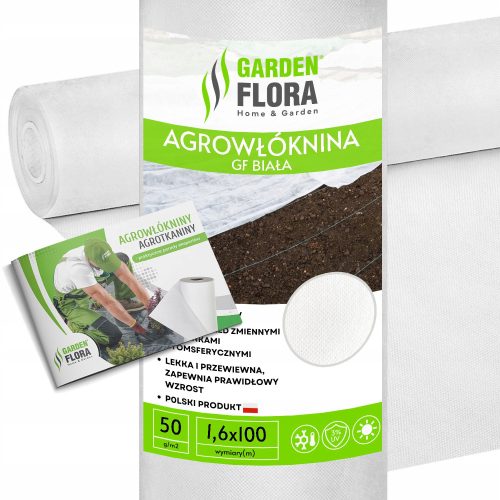 Агротекстил - Покриващ агротекстил (зима-пролет) GF Agro бял 160 x 10000 cm 50 g/m²