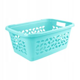    Стоящ кош за пране Keeper 52л, нюанси на синьо