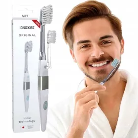    IonicKiss Original Soft йонна четка за зъби, бяла