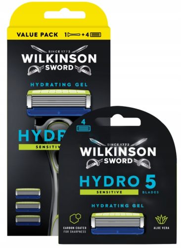  Самобръсначка Wilkinson Hydro 5 Sensitive, 1+ 8 патрона