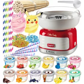   Уред за захарен памук Ariete Cotton Candy червен 500 W + 13 други продукта