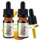  5% Kush CBD конопено масло за кучета котки, RAW пълен спектър 2x 10 ml