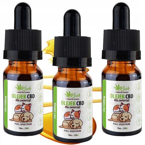  CBD масло за кучета и котки FULL SPECTRUM 5% | 3х10мл