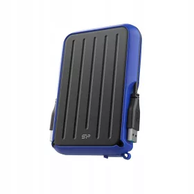    SILICON POWER Външен твърд диск Armor A66 2.5 инча 1TB USB 3.2 IPX4 Син