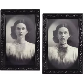    Променящо се изображение призрачно лице Хелоуин Хорър 3D