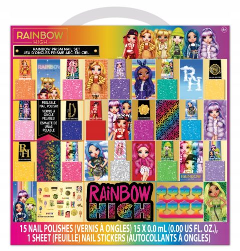  Комплект за рисуване на нокти Townley Girl Rainbow High