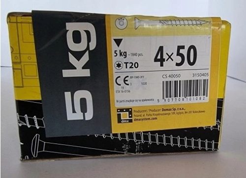 ДЪРВОДЕЛСКИ ВИНТОВЕ ЗА ДЪРВО 4х50 КОНУСНИ 5кг!!!