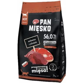    МЕСО НА ТИГАН, ТЕЛЕШКО И ЕЛЕН 5 КГ ЗА КАТ