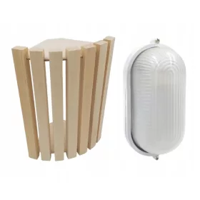   Сауна, аксесоари - ЛАМПА ЗА САУНА АБЮР ЛАМПА PORJUN ABACHI КОМПЛЕКТ