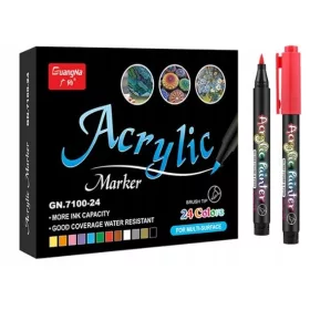    Маркери, маркери, АКРИЛНИ маркери, 24 бр (C025)