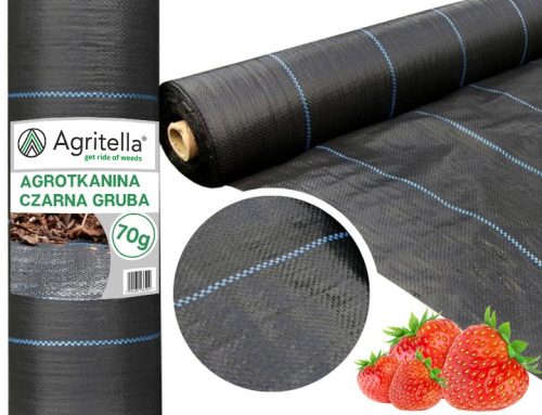 Агротекстил - Агротекстил за мулчиране (против плевели) Rolmarket черен 60 x 5000 cm 70 g/m²