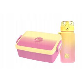    COOLPACK SCHOOL LUNCH BOX ПРАСКОВА + Бутилка за вода CoolPack 400 ml