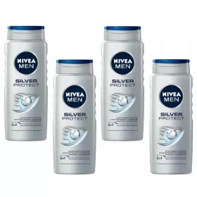    Nivea Men Silver Protect душ гел за лице, тяло и коса 500 мл