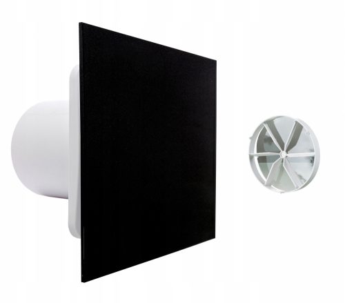 Ventika KLIQ100BASEH + KLIQFP180CHROME вентилатор за баня 100 mm