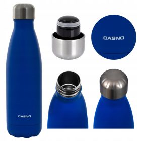    Casno Trivor термос за напитки 0.5 л, нюанси на синьо