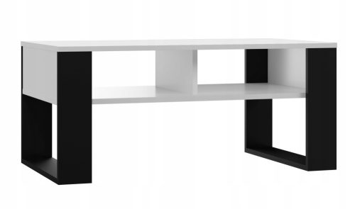  TopEshop Modern правоъгълна холна маса 90 x 58 x 50 см бяла