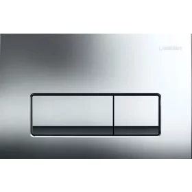   Geberit Delta 50 сребрист бутон за отмиване на тоалетна