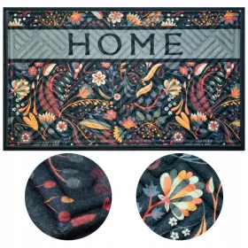   Входна изтривалка - Готова гумена, текстилна изтривалка за интериор 45 х 75 см