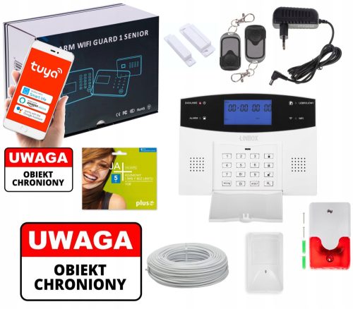 ЖИЛНА АЛАРМА ПАЗА 1 СТАРШИ LCD GSM WIFI ТУЯ