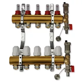   Колектор за подово отопление 6 за подово отопление