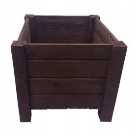    Саксия Дървена градинска саксия 45 Krakow 45 cm x 45 x 40 cm палисандрово дърво