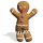  Декорация за бисквитки Gingerbread Man 140cm опора