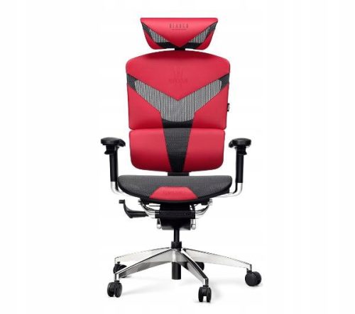  Стол за бюро Diablo Chairs, нюанси на червено