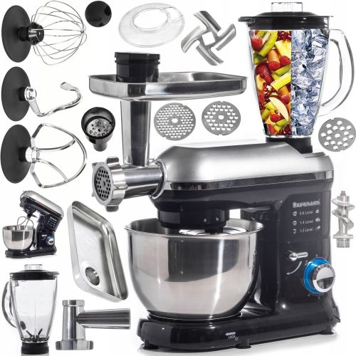  Ravanson RP1500 2500 W кухненски робот черен