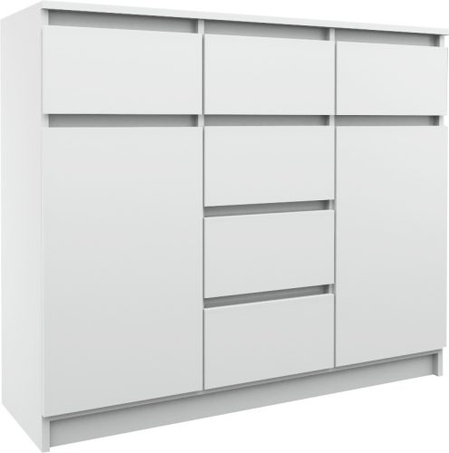  Скрин Euro-Meble 140 х 38 х 100 см бял мат