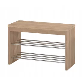    Шкаф за обувки Halmar със седалка 80 x 50 x 30 см дъб сонома