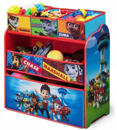  PAW PATROL ОРГАНИЗАТОР КОНТЕЙНЕРИ РАФТОВЕ ИГРАЧКИ