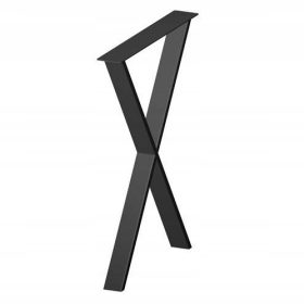    Крак за маса Gamet SR46 SR46-550-720-L2-K1 черен 55x72 см