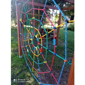   Мрежа за катерене, СЛЪНЦЕ, въже 16 мм