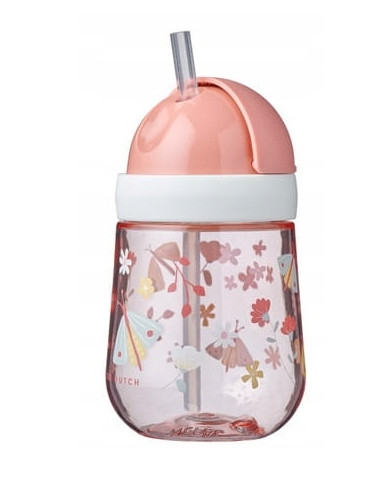  Little Dutch Mug Бутилка за вода със сламка Mio Flowers