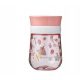  Тренировъчна чаша Mepal Mio Flowers & Butterflies 300 мл розова