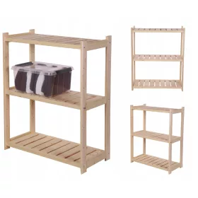    Дървен рафт за килер LSR 3 рафта Нац