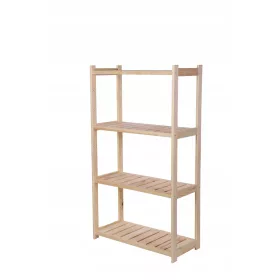    Дървен рафт за килер LSR 4 рафта Нац