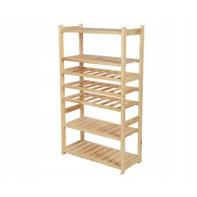    Дървен рафт за килер LSR, 7 рафта, Нац