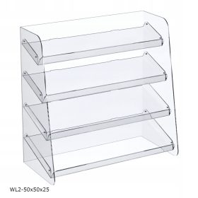   Продуктова витрина за магазина 50х50х25см от плексиглас