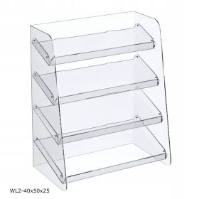   Рафт за бисквити или сладки 40х50х25см от плексиглас