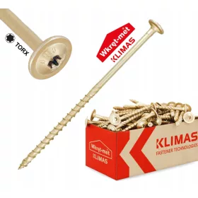 Винт за дърво WKCP-08180 TORX 8x180mm 50 бр.