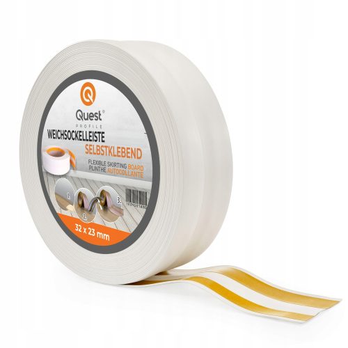 Quest Profile PVC лента 23 х 32, дължина 25 м, бяла