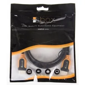  HDMI 2.0 кабел Libox LB0056-1 черен 1м